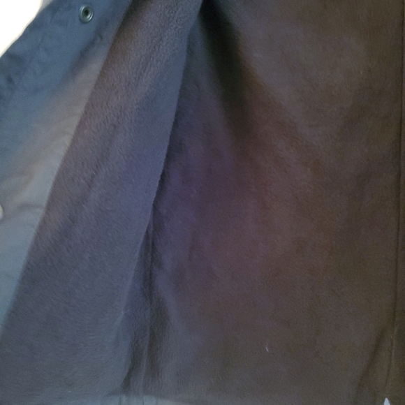 Old Navy Navy Blue Zip Button Hooded Jacket S - Picture 4 of 5